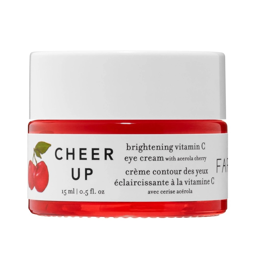FARMACY Cheer Up Brightening Vitamin C Eye Cream w/ Acerola Cherry 0.5oz $45 NIB